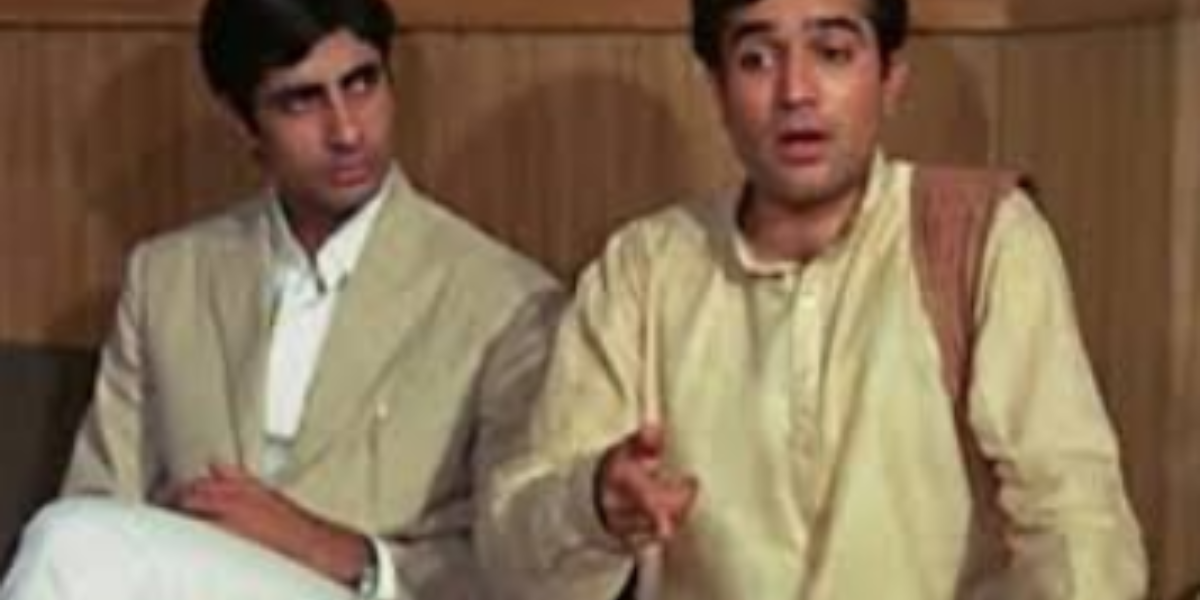 Amitabh Bachchan and Rajesh Khanna