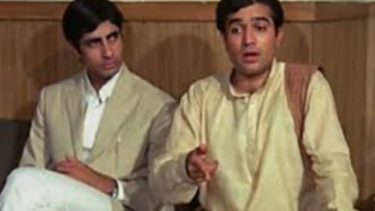 Amitabh Bachchan and Rajesh Khanna