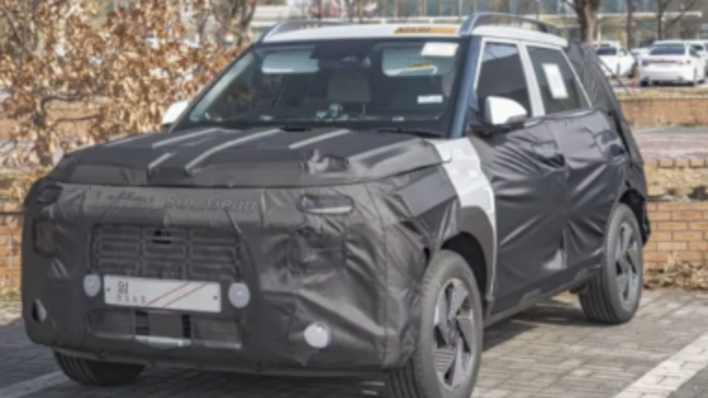 Next-gen Hyundai Venue Car