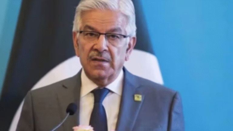 Pakistan Defence Minister Khawaja Asif
