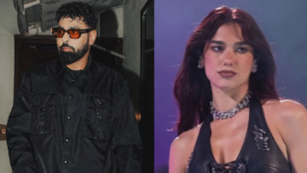 Badshah and Dua Lipa