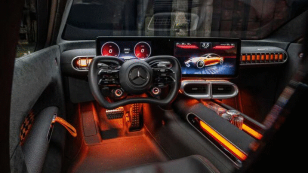 Interior of Mercedes-AMG GT XX