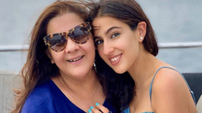 sara ali khan and her mom