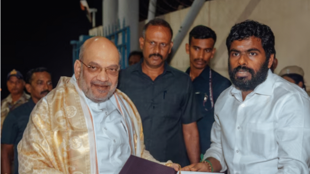 Amit Shah and Annamalai