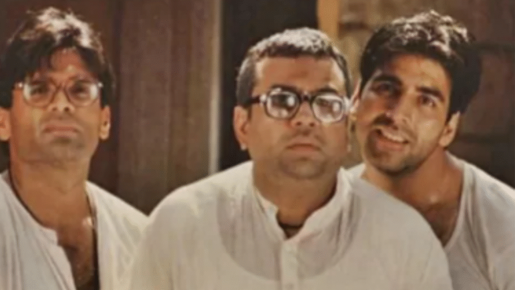 Paresh Rawal and akshay kumar,sunil shetty