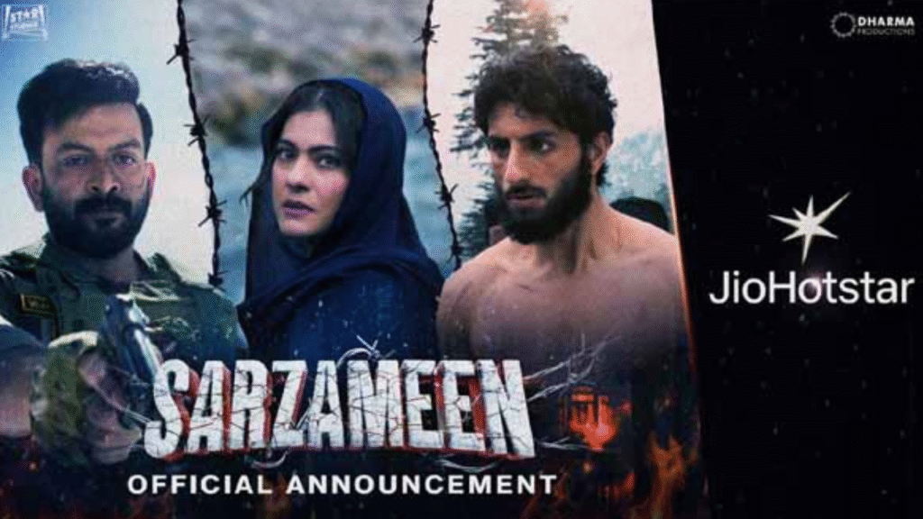 Sarzameen movie Poster