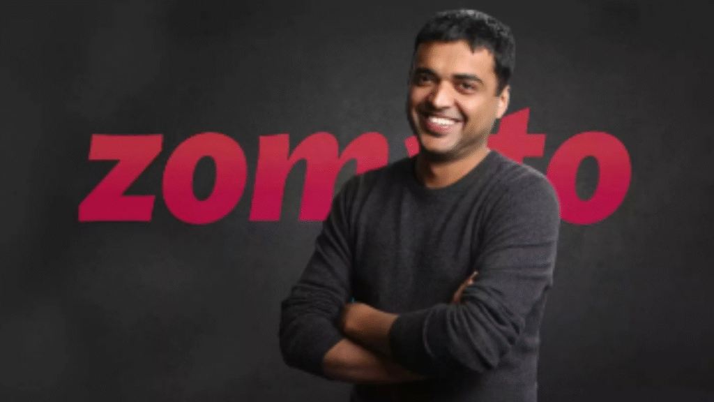 Zomato CEO Deepinder Goyal