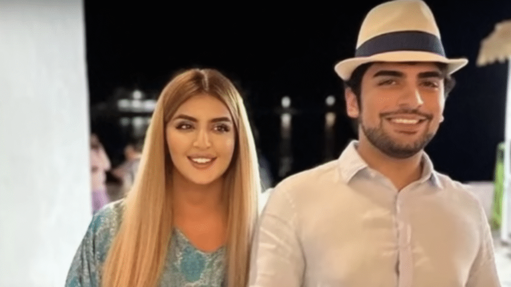 Sheikha Mahra and Sheikh Mana