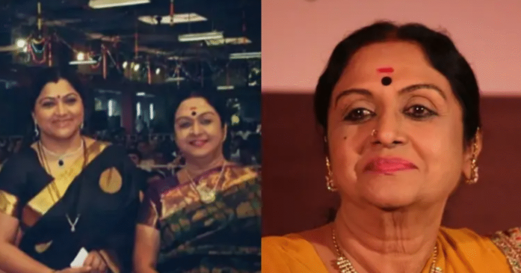 B Saroja Devi and Khushbu
