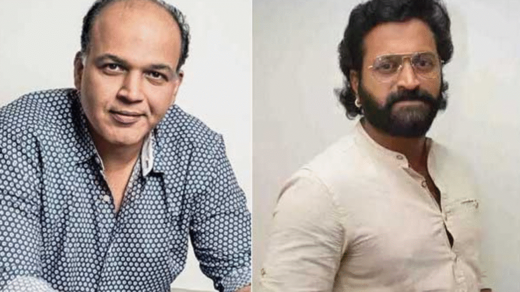 Rishab Shetty and Ashutosh Gowariker