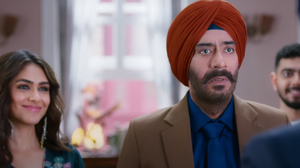 Ajay Devgn, Mrunal Thakur in Son of Sardaar 2 film