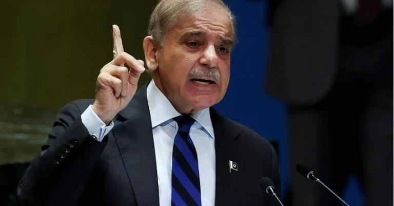 Pakistan's Prime Minister Shehbaz Sharif.Credit: Reuters Photo