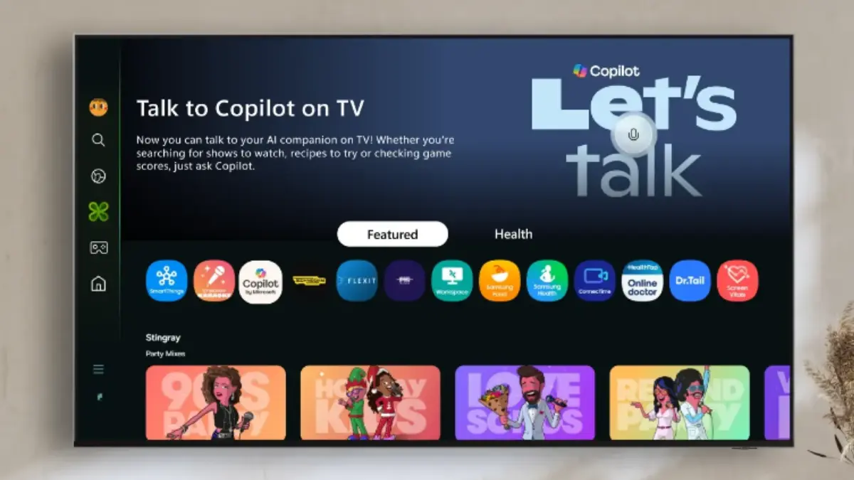 Copilot image (Credit: Microsoft/Samsung)