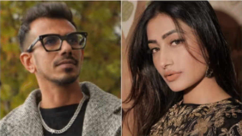 Yuzvendra Chahal and Dhanashree Verma