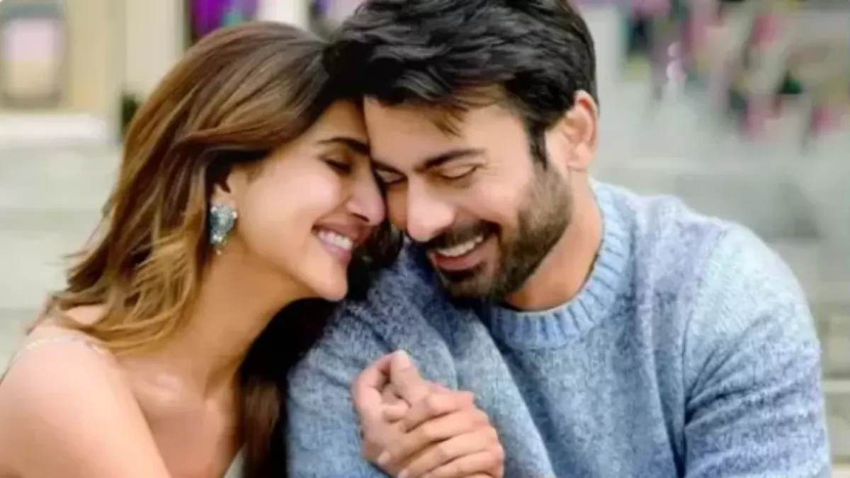 Pakistani actor Fawad Khan and Indian actress Vaani Kapoor in Movie Aabeer Gulaal