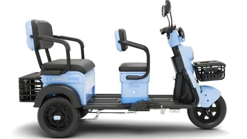 komaki fam electric 3 wheeled scooter