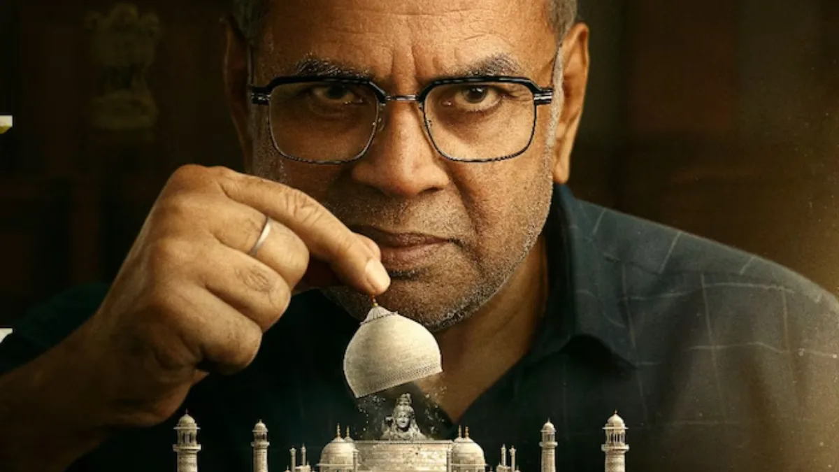 The Taj Story' poster featuring Paresh Rawal