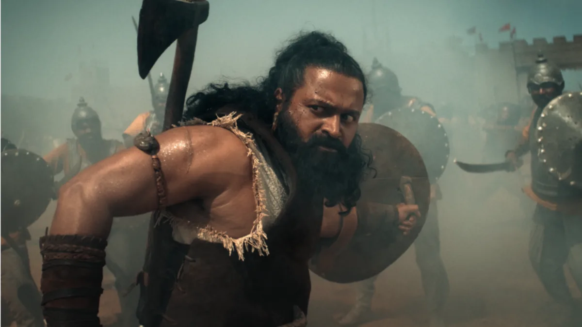 Rishab Shetty in ‘Kantara Chapter 1’.