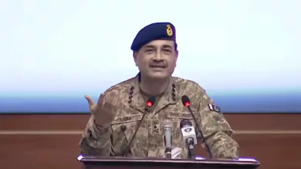 Asim Munir first reaction on India-Pak conflict news
