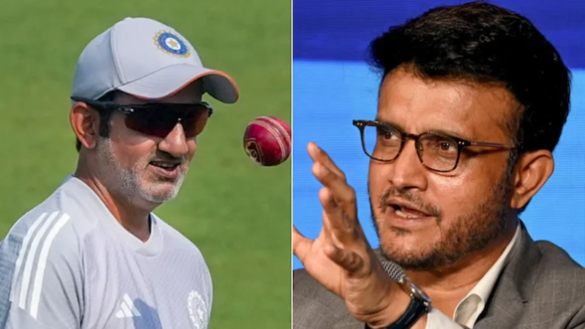 Sourav Ganguly and Gautam Gambhir