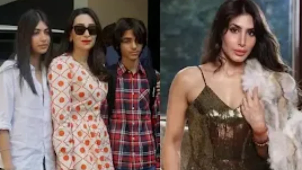 Karisma Kapoor's children and Sunjay Kapur's widow, Priya Sachdev.