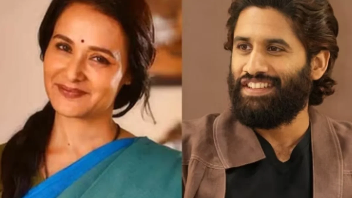 Amala Akkineni and Naga Chaitanya