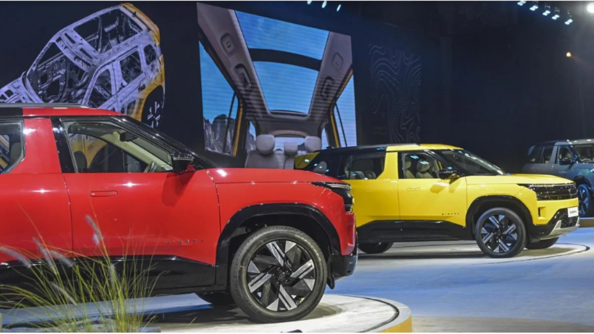 New Tata Sierra on display