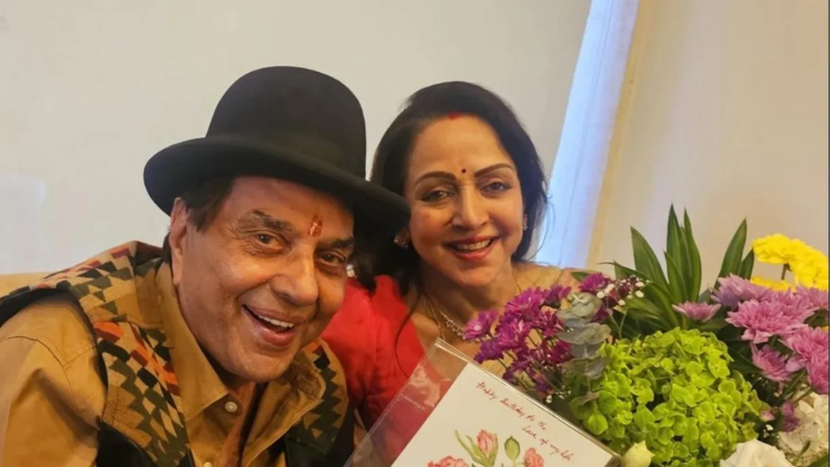 Hema Malini and Dharmendra