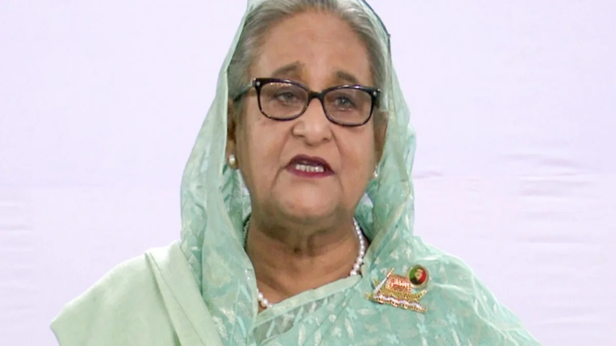 Bangladesh's former Prime Minister Sheikh Hasina