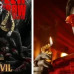 Darshan in an intense dark look from The Devil movie still