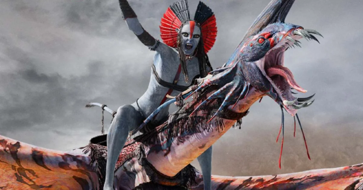 A Still From Avatar: Fire And Ash