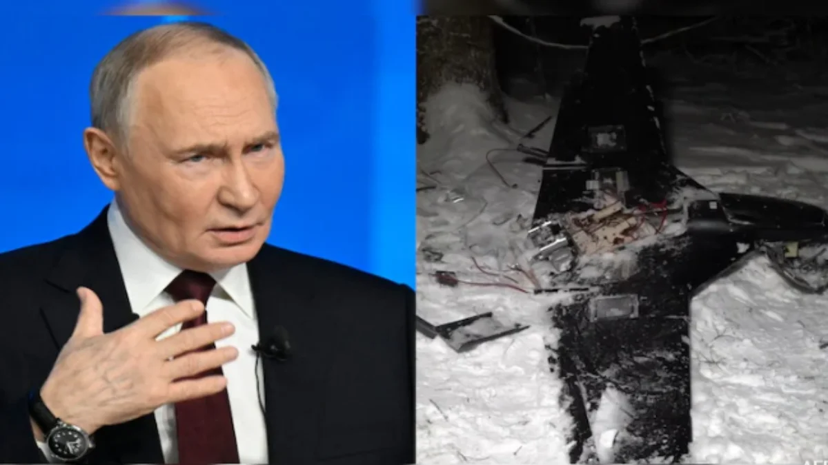 Ukraine carried out a drone attack on Vladimir Putin's residence