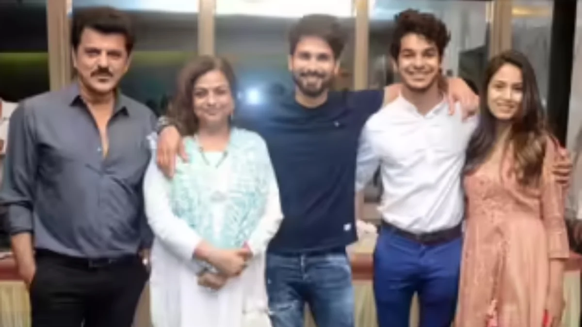 Neelima Azeem and her Family