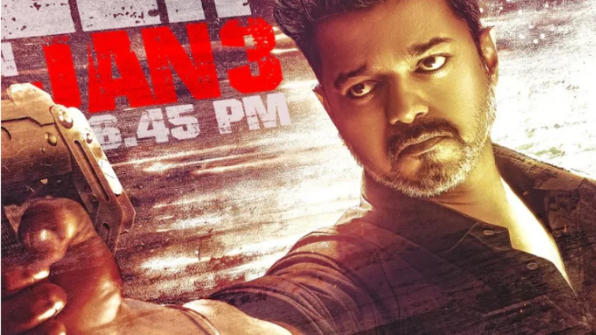 Thalapathy Vijay in new Jana Nayagan poster