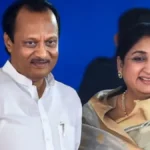 Ajit Pawar and his wife Sunetra Pawar