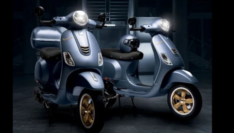 Vespa Officina 8 Special Edition scooter launched in India priced at Rs 1.34 lakh with exclusive blue finish