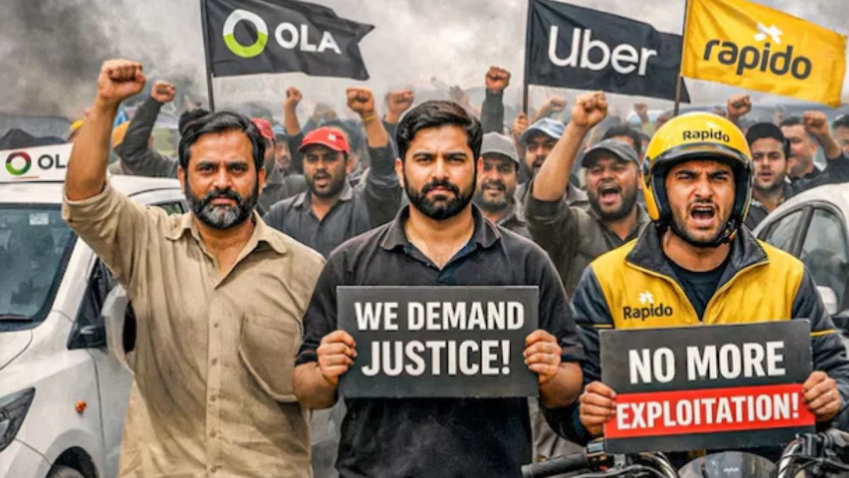 Ola Uber Rapido drivers to strike for six hours