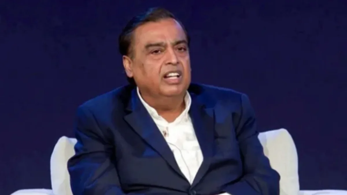 Mukesh Ambani, Chairman of the country's largest industrial group Reliance Industries