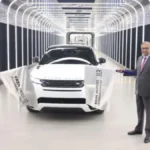 India’s first locally manufactured Range Rover Evoque rolling out from Tata Motors’ Jaguar Land Rover plant in Tamil Nadu