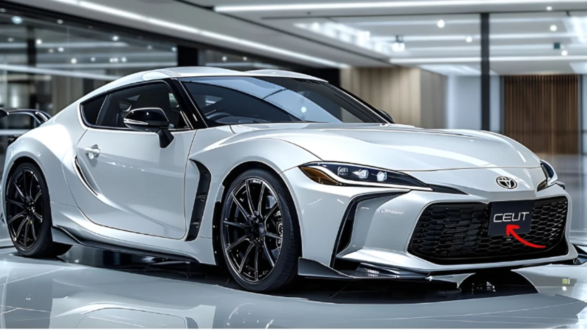 2026 Toyota Celica and new generation Toyota Supra sports car front sporty design and performance model