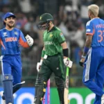 Indian cricket team celebrating after defeating Pakistan by 61 runs in T20 World Cup 2026 match