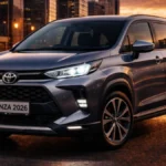 2026 Toyota Avanza premium 7-seater MPV with modern design and LED headlights