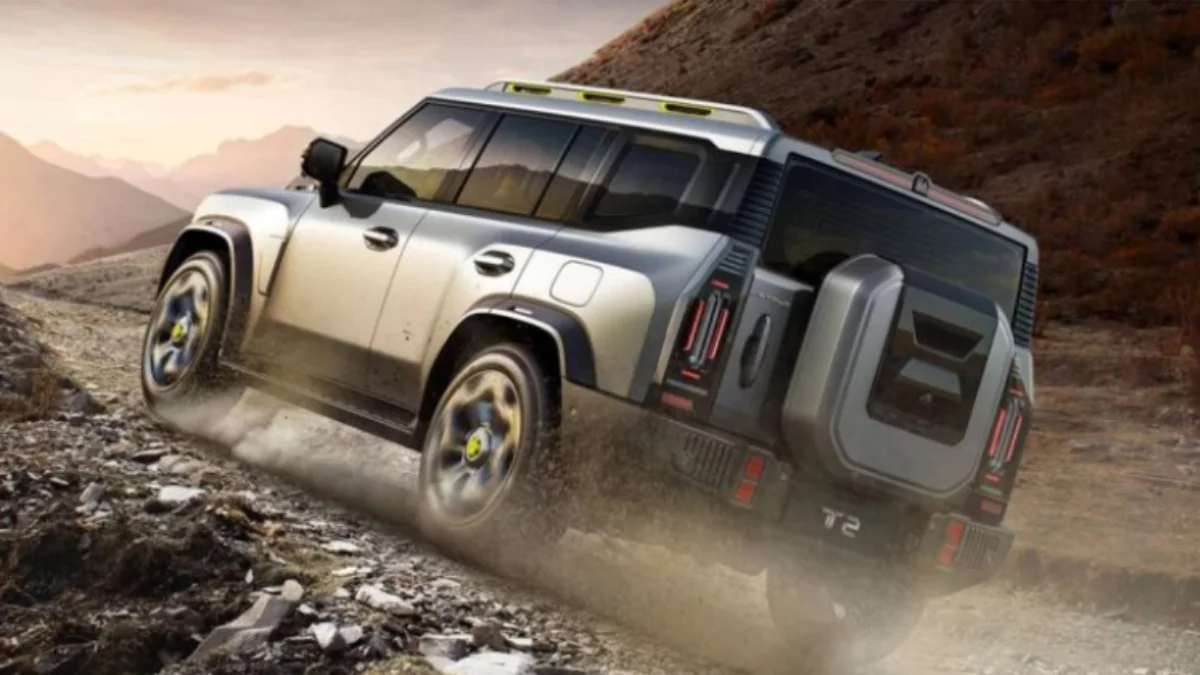 Jetour T2 plug-in hybrid SUV patented in India, expected to be JSW Motors first hybrid SUV with rugged design