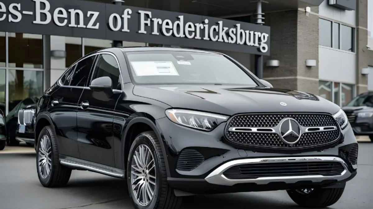 2026 Mercedes Benz GLC Coupe luxury SUV with sporty coupe design and advanced hybrid technology