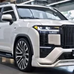 Toyota Land Cruiser 2026 luxury off-road SUV with hybrid engine and modern design