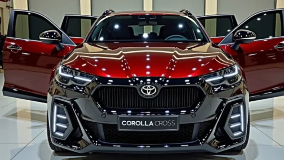 Toyota Corolla Cross Hybrid 2026 compact SUV with hybrid engine and modern design