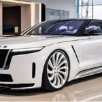 Range Rover Sedan 2026 luxury electric sedan exterior design