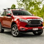 2026 Isuzu MU-X premium 7 seater SUV exterior design and off-road features