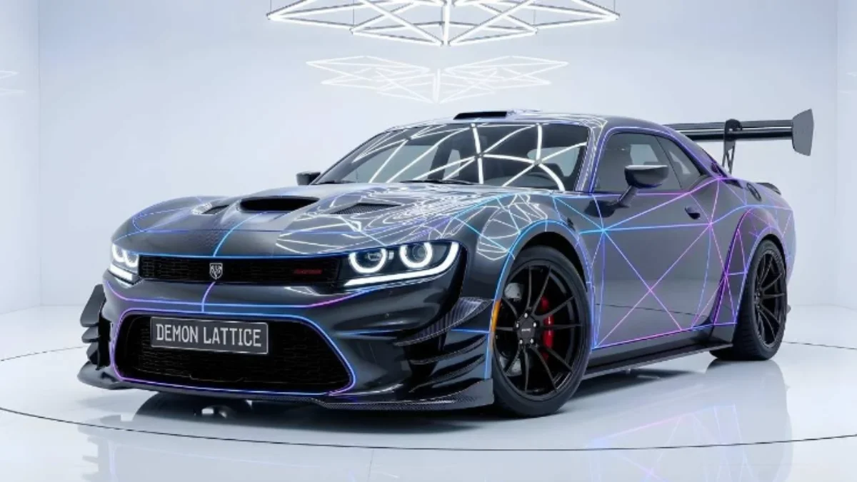 2026 Dodge Demon high performance muscle car with aggressive design and 1000 horsepower engine