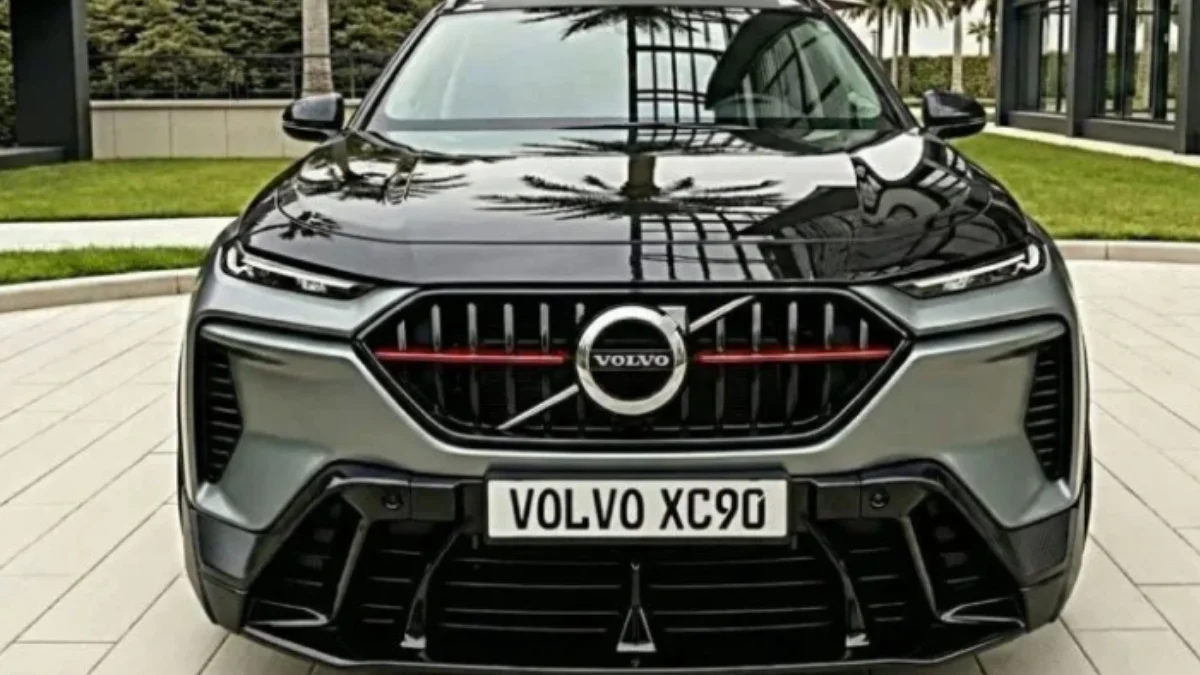 2026 Volvo XC90 luxury hybrid SUV with updated Scandinavian design
